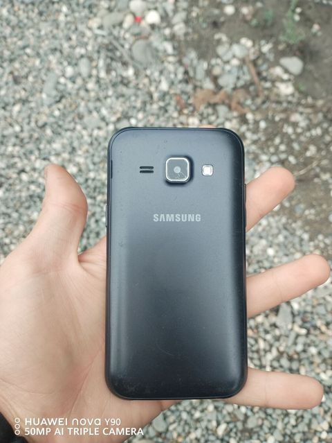 Samsung Galaxy J1 Duos, rəng - Qara, İki sim kartlı — Xaçmaz