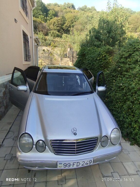 Mercedes E 220, 2.2 L, 1999 il, 348 845 km 99-FD-249 — Avtomobillər, Şamaxı (5)