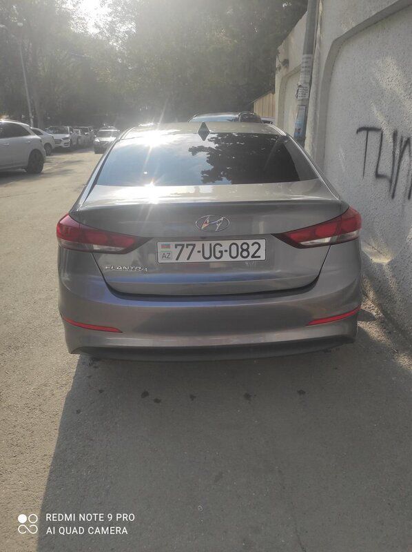 Hyundai Elantra 77-UG-082 — Minik avtomobili icarəsi, Bakı (4)