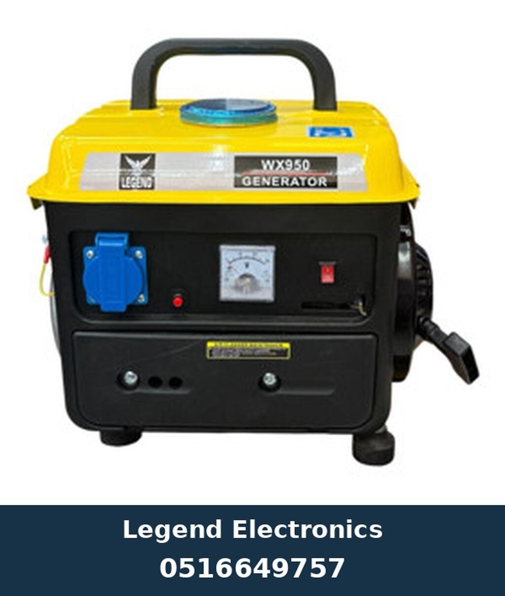Elan başlığı: Generator Legend Benzin WX-950 Elan mətni: Legend — Generatorlar, Bakı
