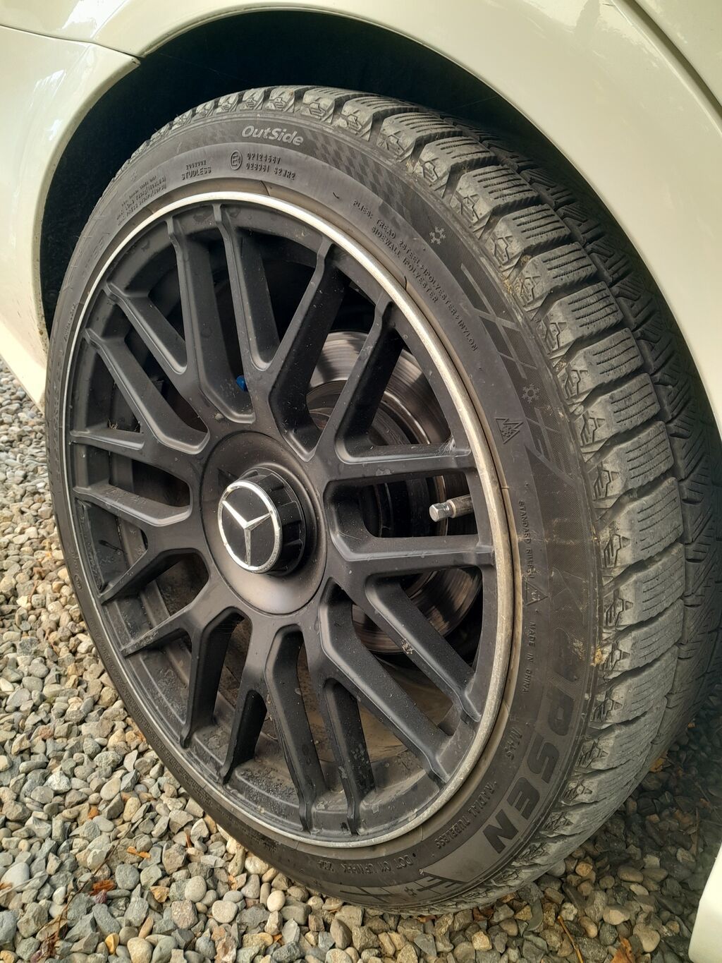 Mercedes-Benz üçün komplekt teker disksiz satilir — Şinlər, Tərtər (6)