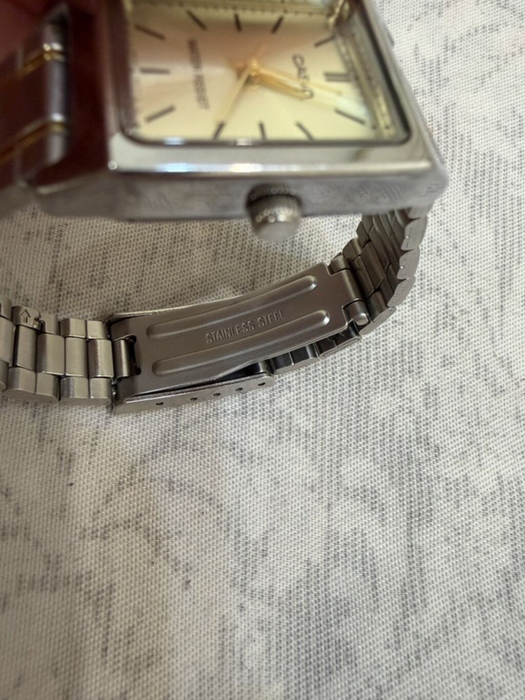 Casio uniseks qol saatı – klassik kvadrat dizayn - Brend: Casio — Qol saatları, Bakı (4)