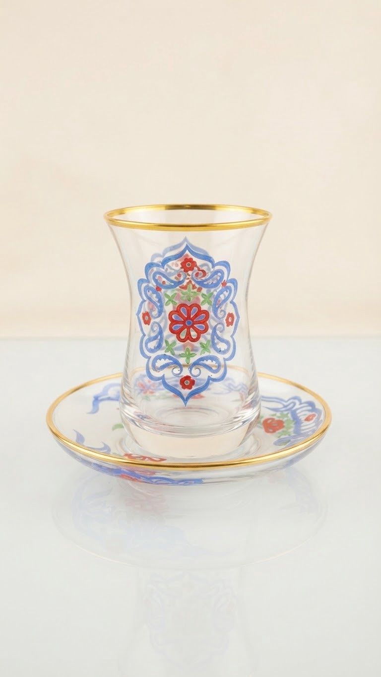 Armudu stəkan dəsti Buta glass, 160 ml, şüşə, 6 nəfərlik, 12 parça — Mallar, Bakı (2)