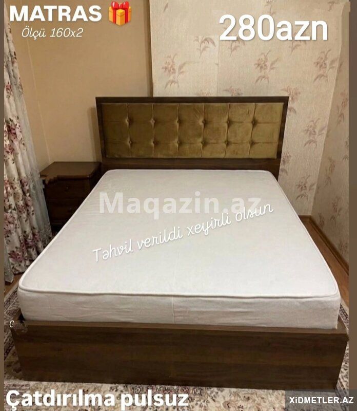 İkinəfərlik çarpayı — Mallar, Bakı (3)