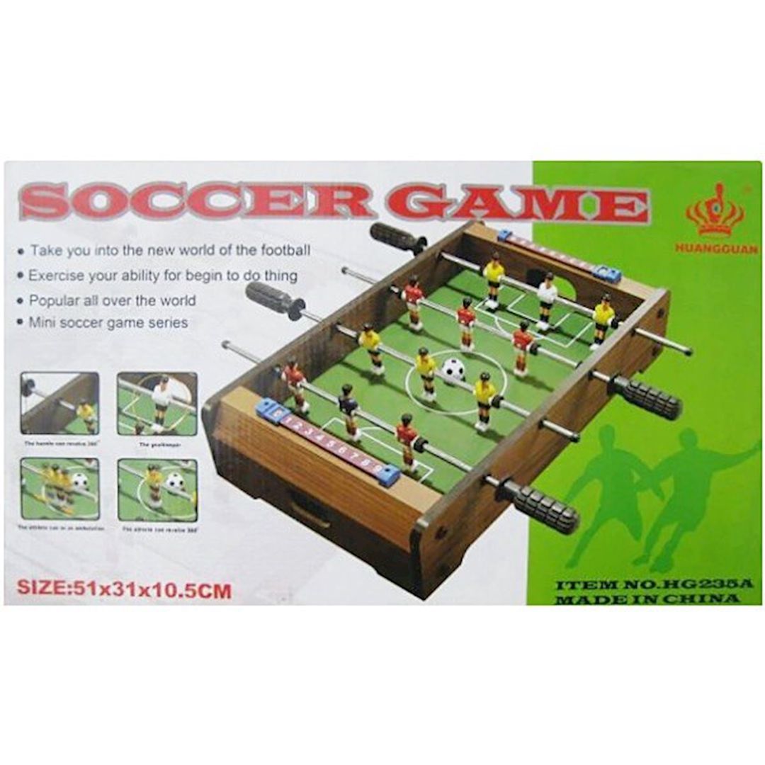 Uşaq üçün stolüstü futbol 51х31х10.5 sm, taxta — Mallar, Bakı (2)
