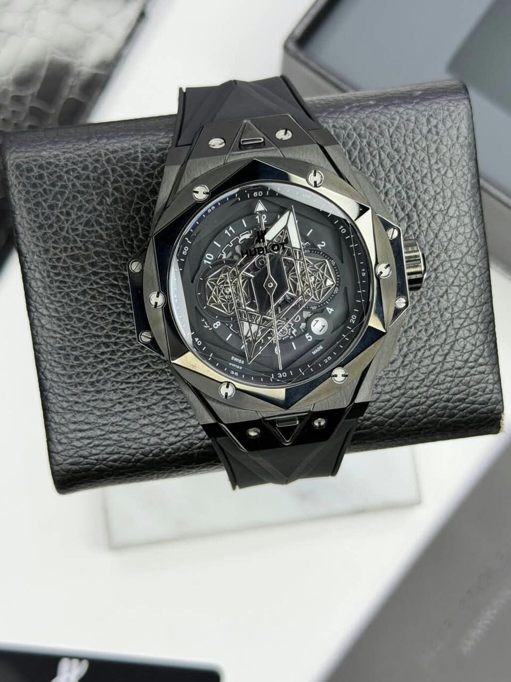 Yeni, Qol saatı, Hublot, rəng - Qara — Qol saatları, Bakı (2)