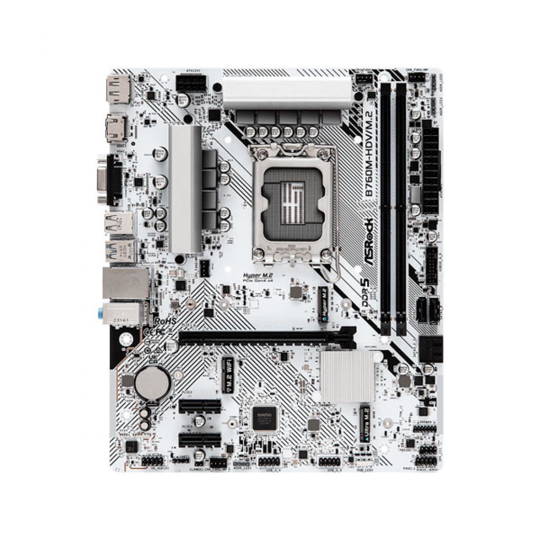 ASRock B760M-HDV/M.2 DDR5 Motherboard — Ana platalar, Bakı (4)