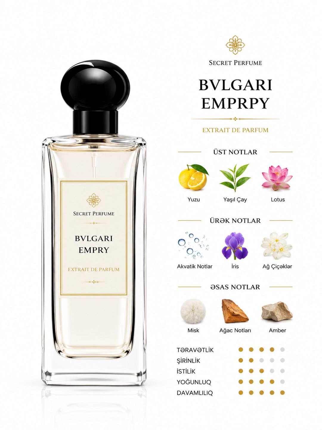 Ətir yağı No brand, Emrpy, Kişilər üçün, 20 ml — Mallar, Bakı (2)