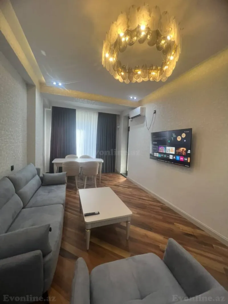 Kirayə verilir 2 otaqlı Mənzil Yeni tikili 80 m² Bakı, Abşeron r — Mənzil, Bakı