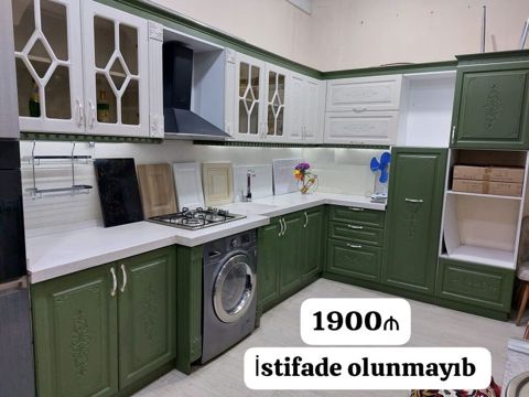 Membran mətbəx mebeli 1900₼. Yeni yığılıb. İstifadə olunmayıb. Üzəri — Ikinci_el_mebel_halalliqla