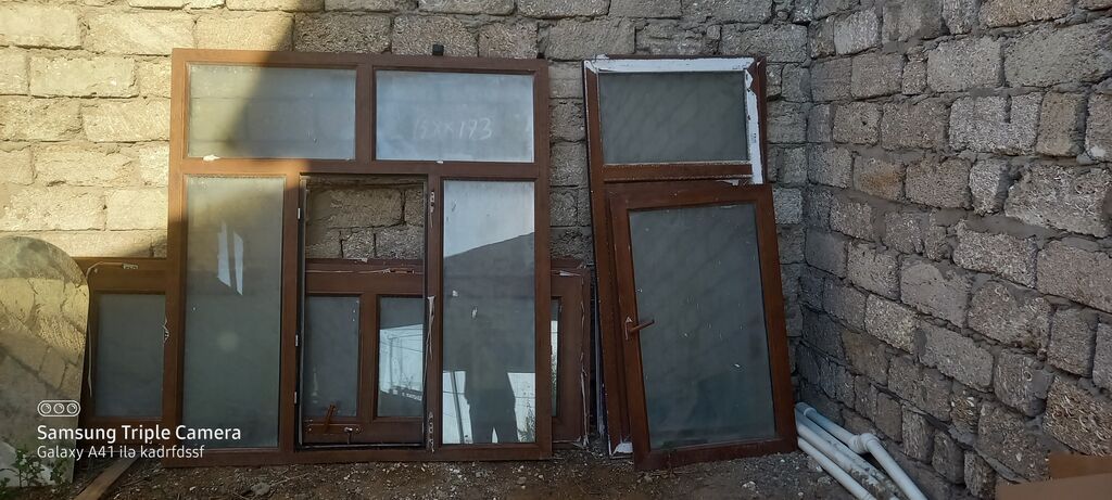 Plastik qapı pəncərə ünvan qala xaşaxuna qə Ölçülər (eni x hündürlük — Pəncərələr, qapılar, balkonlar, Digah
