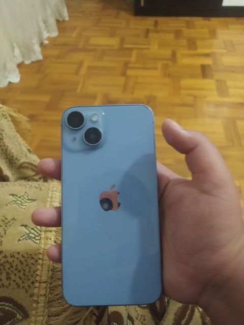 IPhone 14, Mavi, Face ID — Sumqayıt