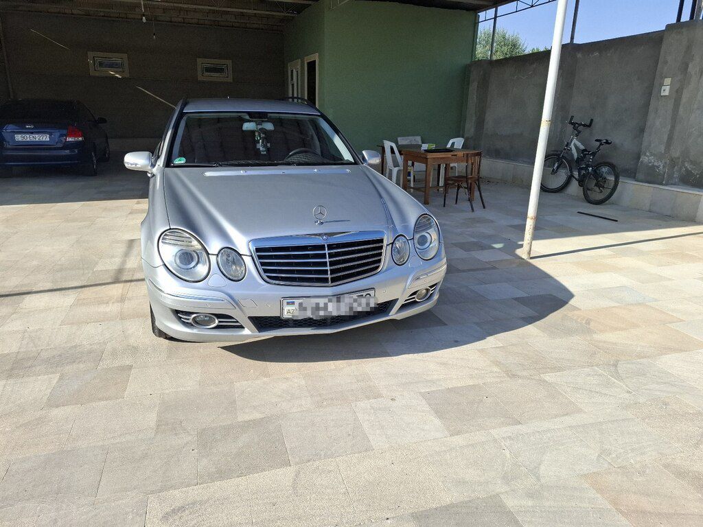 Mercedes E 200, 1.8 L, 2007 il, 251 000 km — Avtomobillər, Şirvan (4)