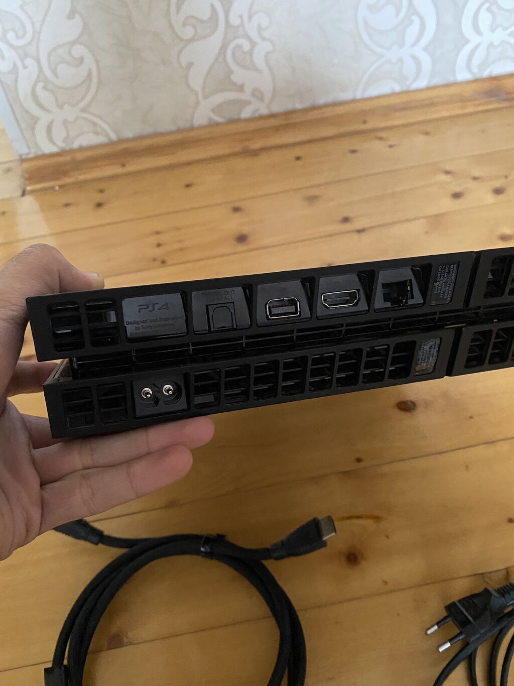 Sony PlayStation 4 (PS4) oyun konsolu – tam dəst Dəstə daxildir — Oyun konsolları, Şəmkir (3)