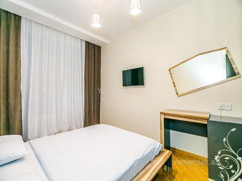 Günlük 2 otaqlı Bina evi menzil (Yeni tikili), 75 m², Səbail rayonu — Bakı