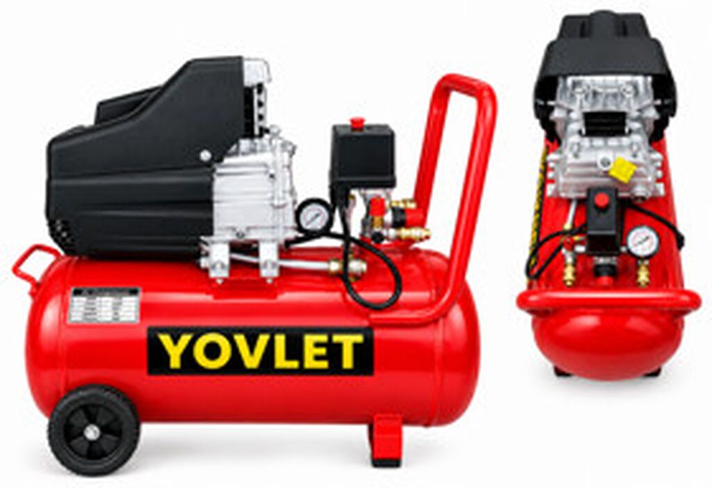 Elan başlığı: Hava kompressoru Yovlet, 2.5HP, 8 bar, 180 litr/dəq, 100 — Pompa və kompressor, Bakı