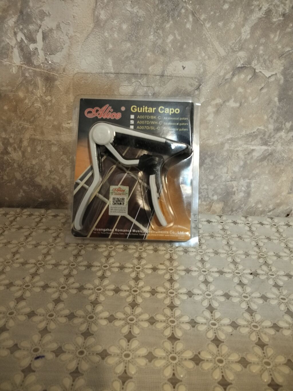 Məhsul: Alice Guitar Capo (A007D seriyası) + əlavə gitara teli (A5th — Musiqiə alətləri, Bakı (4)