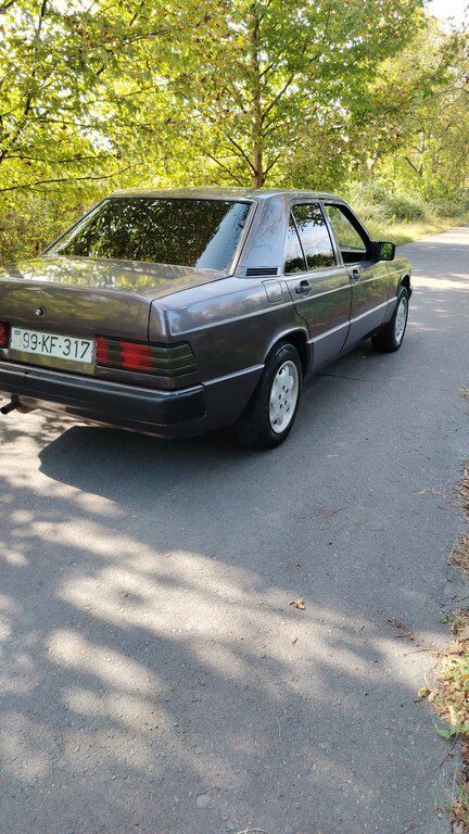 Mercedes 190, 2.0 L, 1991 il, 300 000 km 99-KF-317 — Avtomobillər, Zaqatala (4)