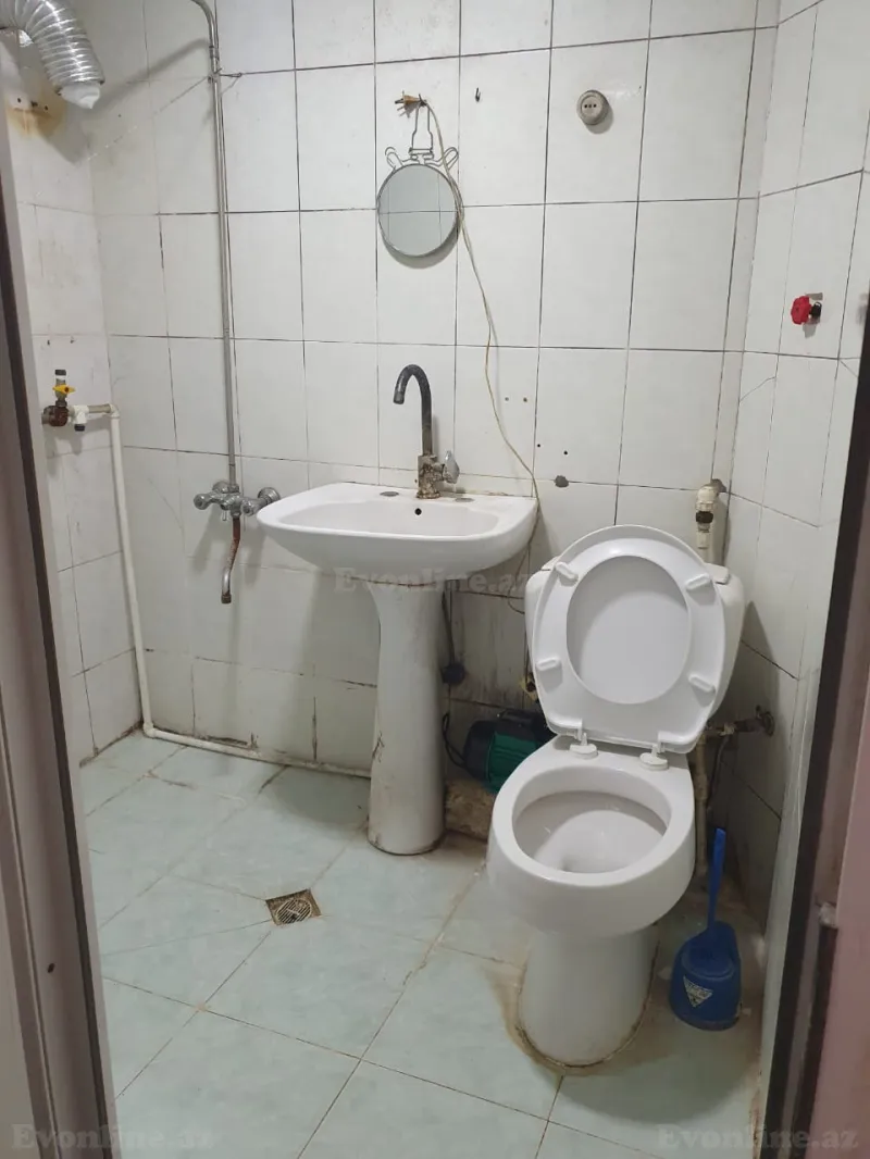 Kirayə verilir 2 otaqlı Mənzil Köhnə tikili 50 m² Bakı, Xəzər r., Binə — Mənzil, Bakı (5)