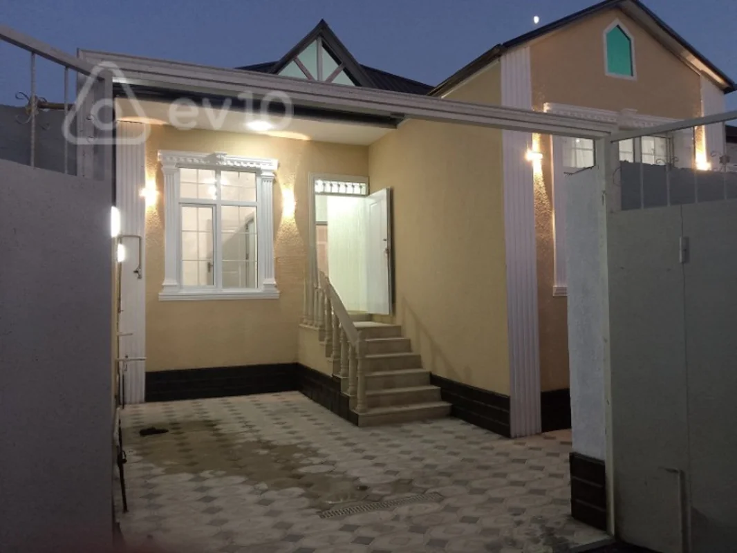 3 otaqlı həyət evi, 70 m², Saray qəsəbəsi — Ev, villa, Bakı