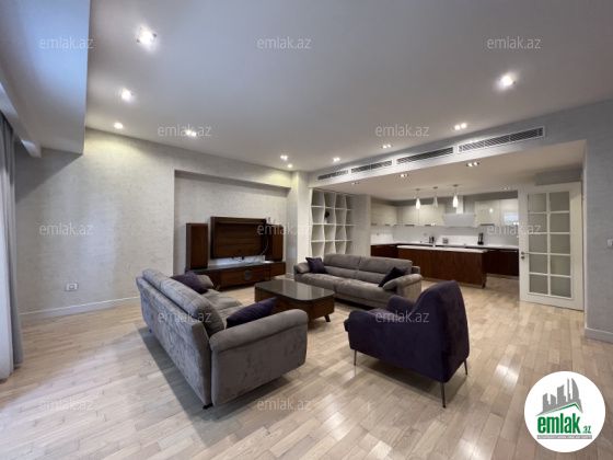 İcarəyə verilir 3 otaqlı 180 m² yeni tikili Park Bulvar — Mənzil (2)