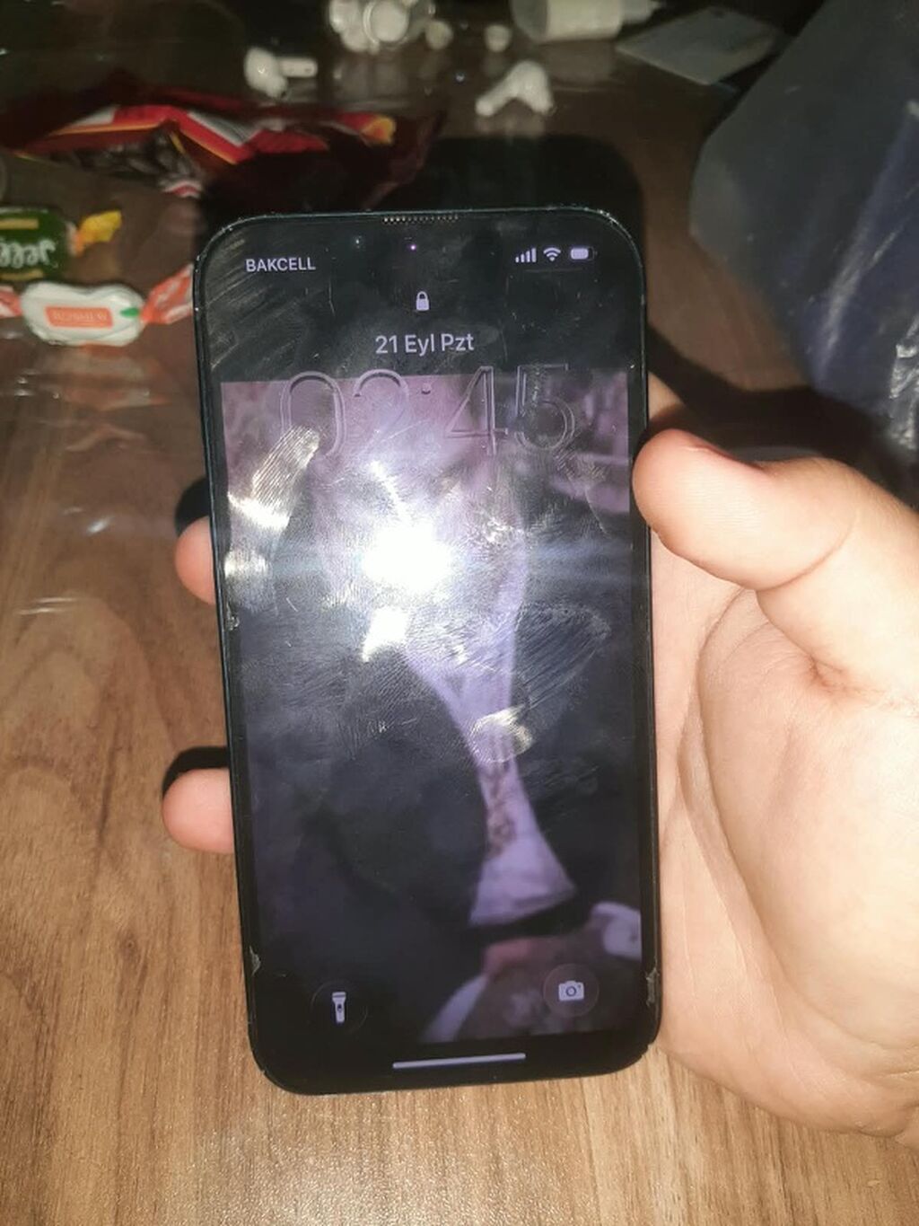 IPhone 13, 256 GB, Midnight, Zəmanət, Face ID — Apple iPhone, Xırdalan (2)