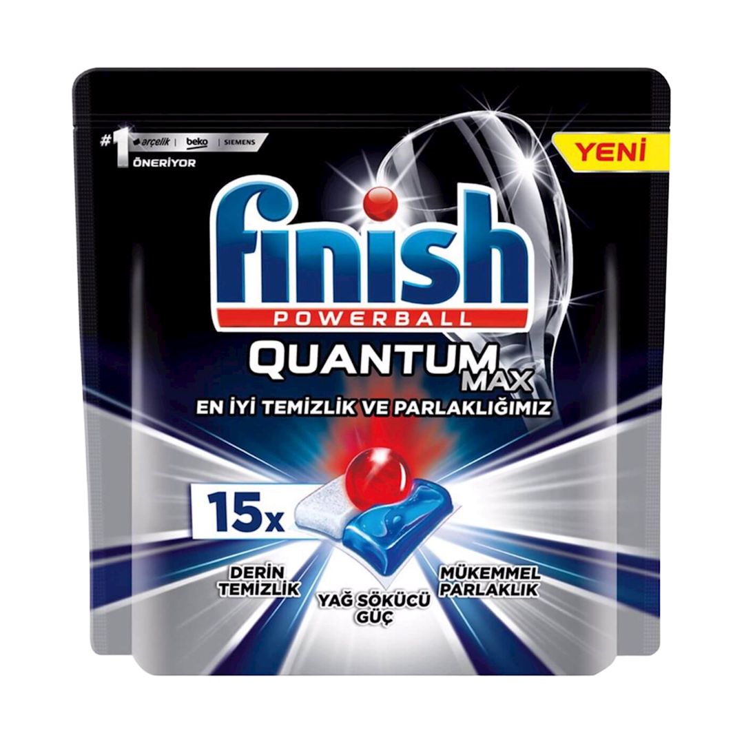 Qabyuyan maşın üçün kapsullar Finish Powerball Quantum Max, 15 əd — Mallar, Bakı