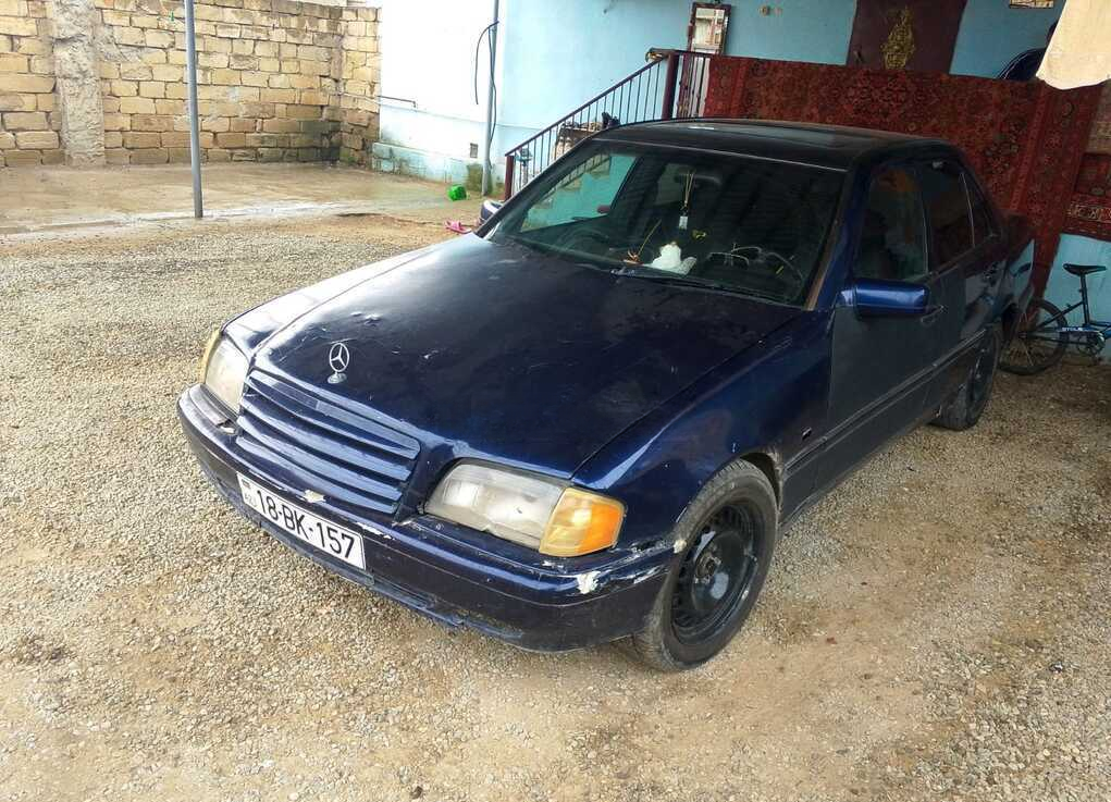 Mercedes C 220, 1996 il, 123488 km, 2.2 L 18-BK-157 — Avtomobillər, Salyan (7)