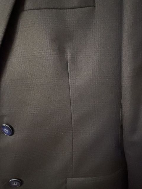 Gold Baggi kişi kostyumu – “2 Buttons Slim” model - Rəng: tünd göy — Xırdalan