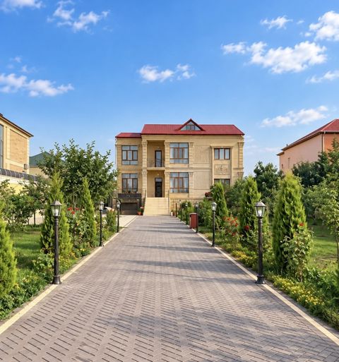 İcarəyə verilir 5 otaqlı həyət evi/bağ evi 200 m² — Bakı