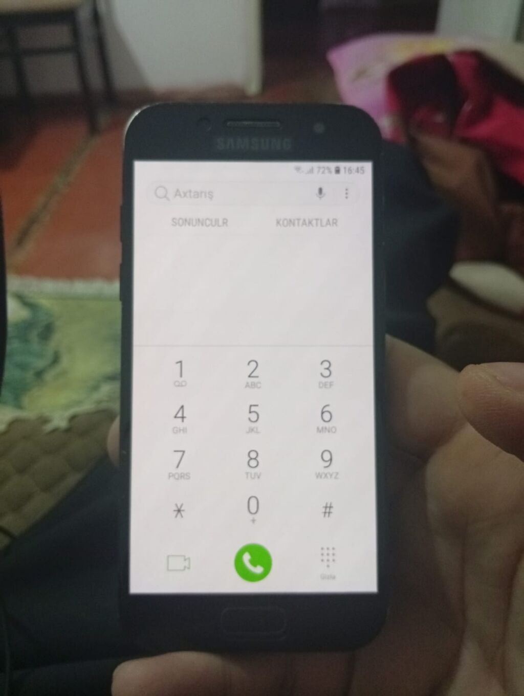 Samsung Galaxy A3 2017, 16 GB, rəng - Qara, Düyməli, Barmaq izi — Samsung, Sumqayıt (2)