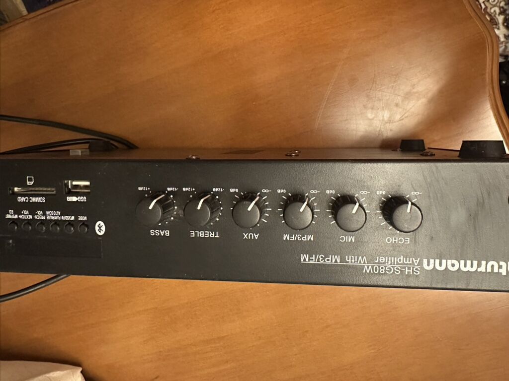 Shturmann SH-SG80W – MP3/FM və Bluetooth dəstəkli universal audio — Gücləndiricilər, qəbuledicilər və DAC, Bakı (2)