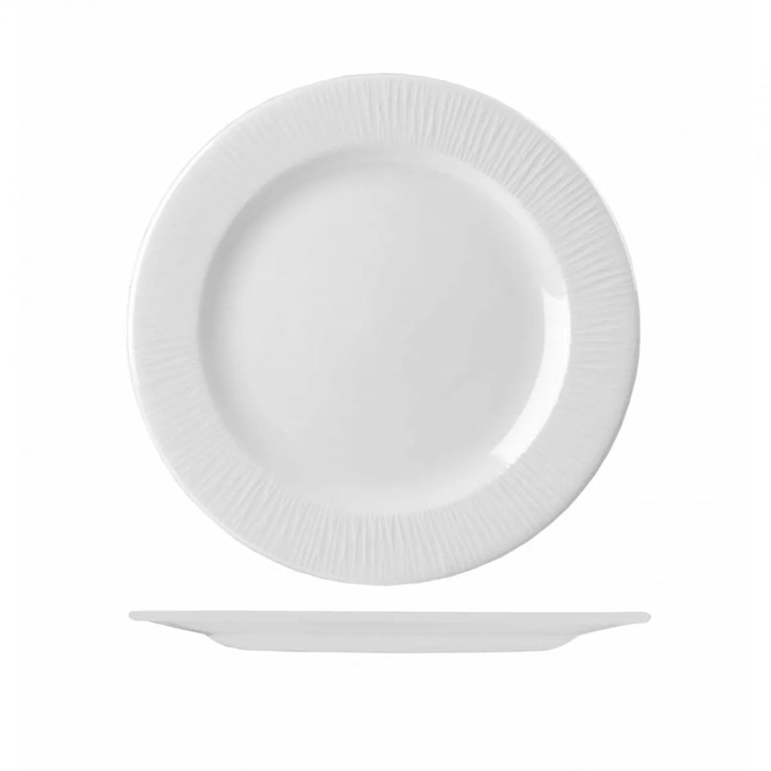 Boşqab Bamboo dairə, Ø 210 mm, keramik, ağ - WHBALP81 — Mallar, Bakı