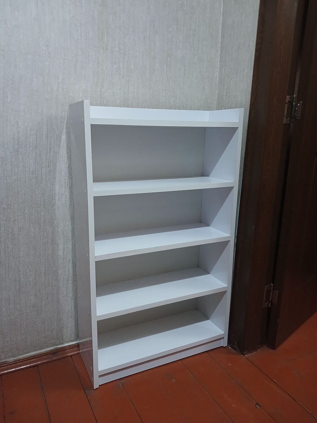 Ağ rəngli çoxməqsədli rəf sistemi - Material: laminat/taxta əsaslı — Rəflər, Bakı (4)