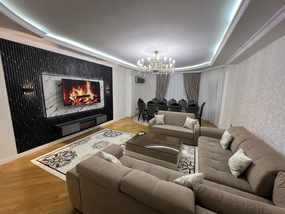 İcarəyə verilir 3 otaqlı yeni tikili 145 m² — Mənzil, Bakı (6)