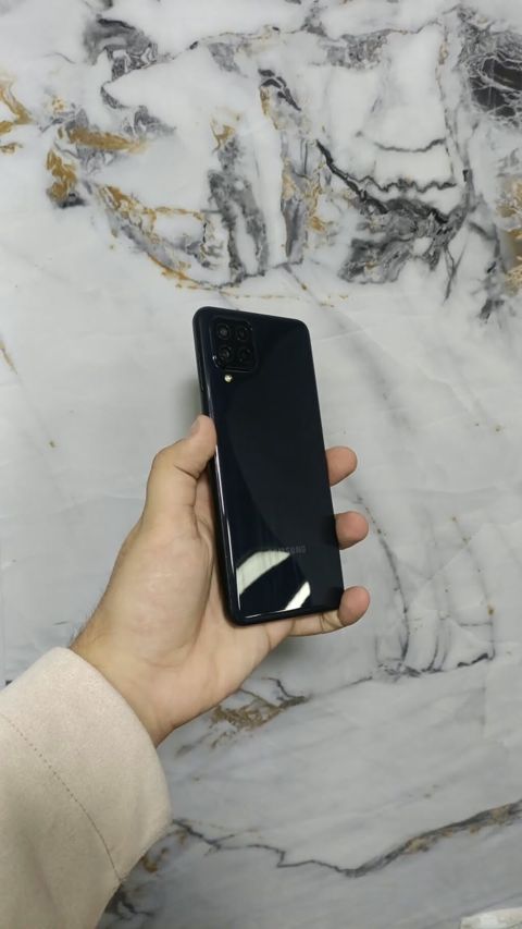 Samsung Galaxy A22, 128 GB, rəng - Qara, Sensor, Barmaq izi, İki sim kartlı — Bakı