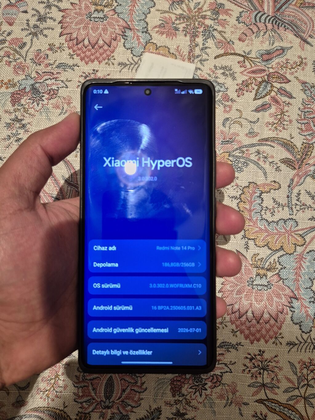 Redmi Note 14 Pro, 256 GB, rəng - Qara, İki sim kartlı — Xiaomi, Göyçay (3)