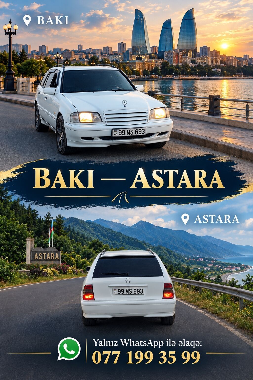 Minik avtomobili, Bakı - Astara — Taksi xidmətləri, Bakı (2)