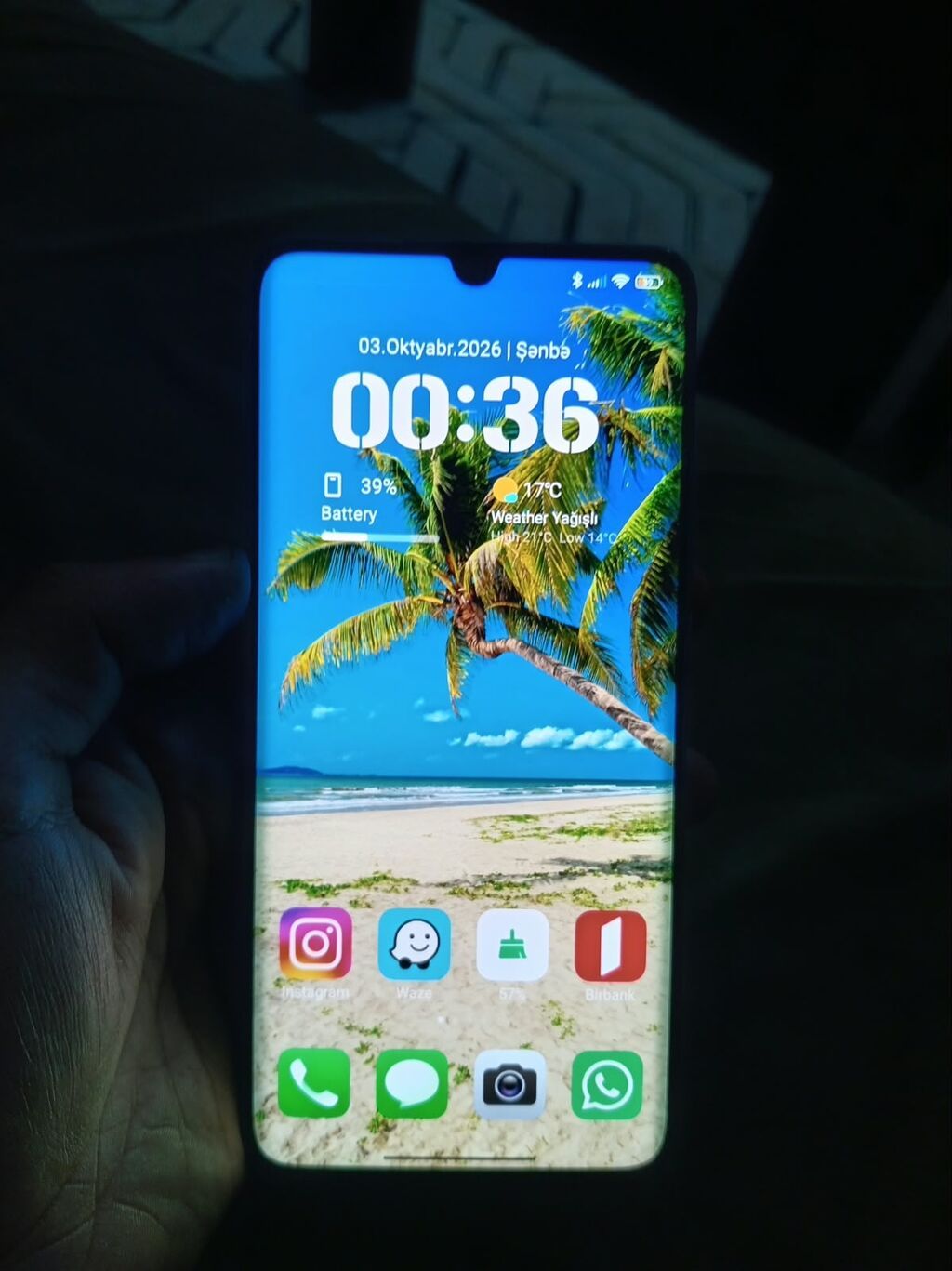 Xiaomi Mi Note 10, rəng - Mavi, Barmaq izi — Xiaomi, Bakı (10)
