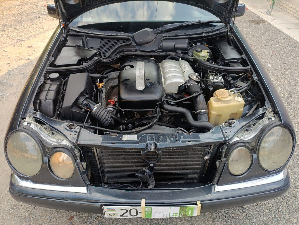 Mercedes E 220, 2.2 L, 1999 il, 556 021 km — Avtomobillər, Ağstafa (12)