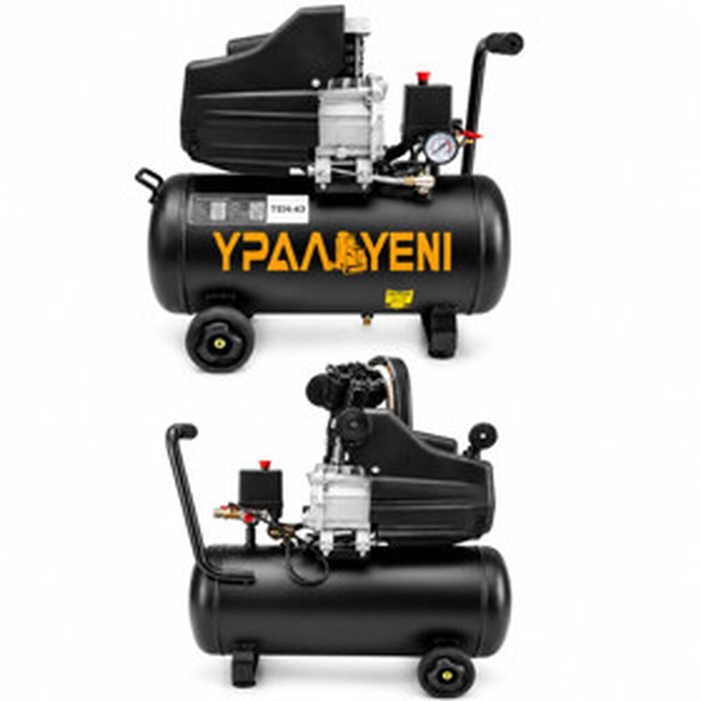 Elanın başlığı: Hava kompressoru Ural 50 l/dəq Elanın mətni: Ural — Pompa və kompressor, Bakı