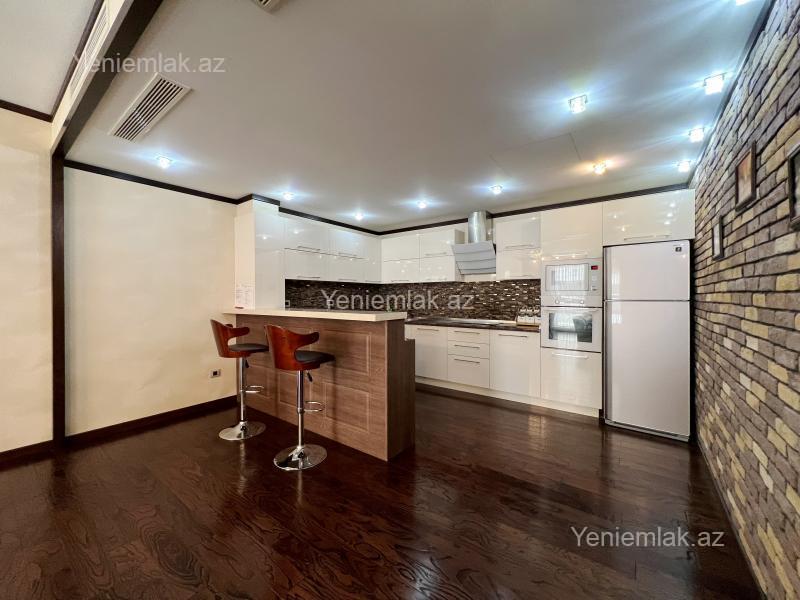Kirayə 3 otaqlı Bina evi menzil (Yeni tikili), 165 m², Səbail rayonu — Mənzil, Bakı (6)