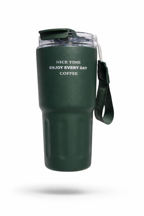 Termo fincan 32576230, metal, yaşıl, 480 ml — Bakı
