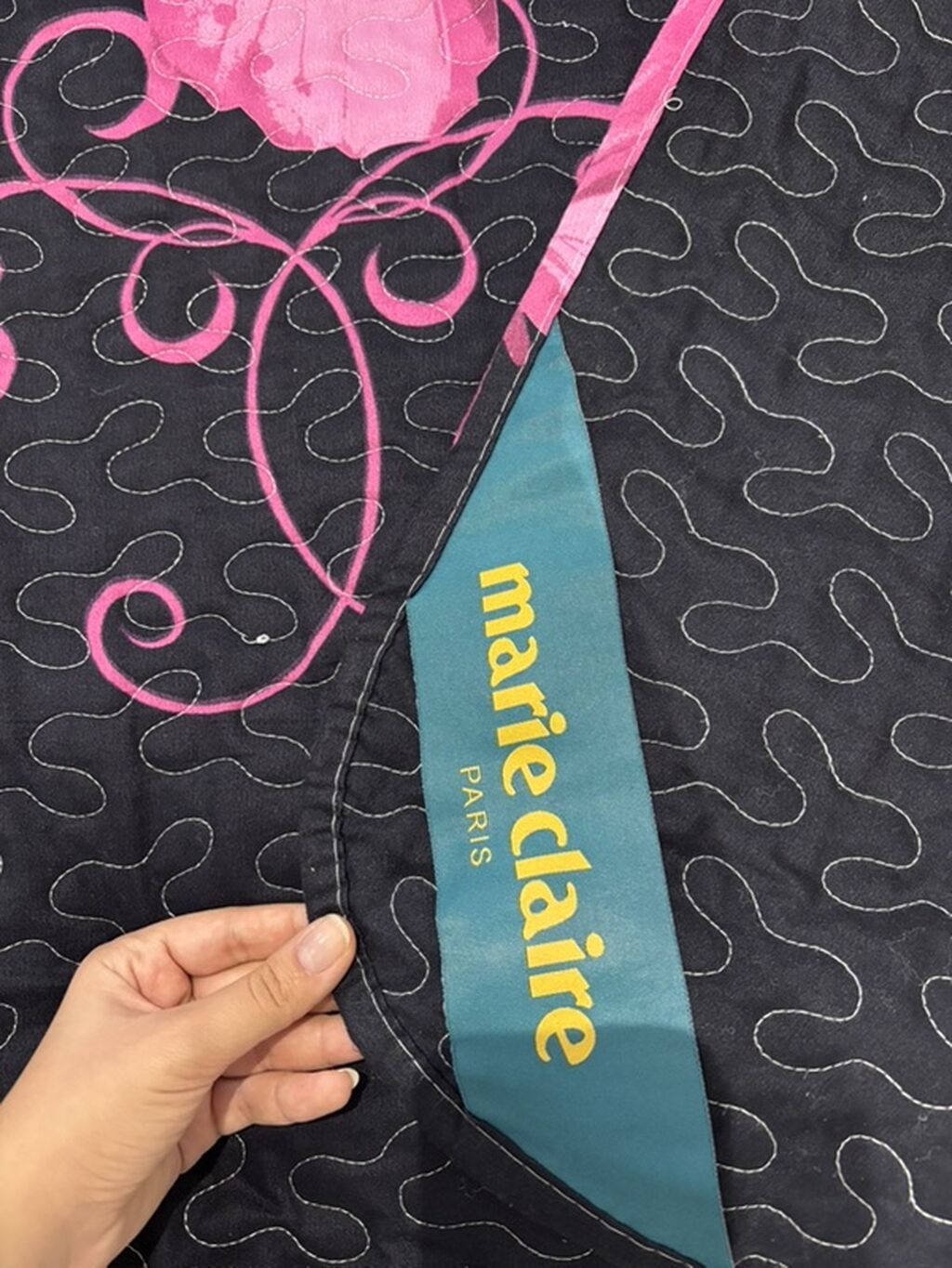 Tək nəfərlik ədyal satılır, iki üzlüdür Marie Claire Paris tək — Döşəmə dəsti, Bakı (2)