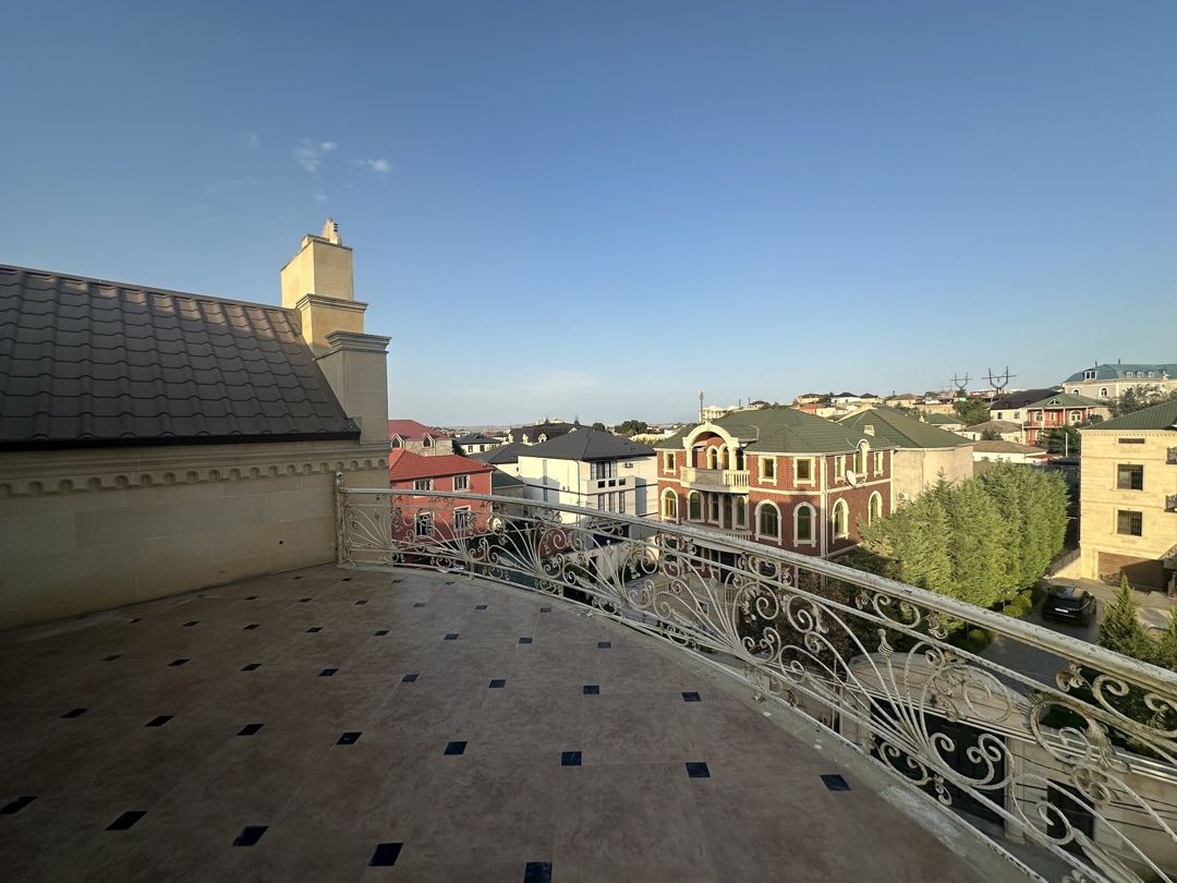 İcarəyə verilir 8 otaqlı həyət evi/bağ evi 600 m² — Ev, villa, Bakı (9)