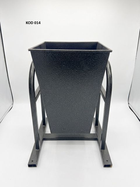 Zibil qabı, Metal, 30 L, Küçə üçün — Bakı
