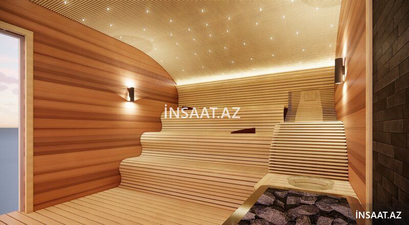 Sauna tikintisi və sauna taxtasının satışı — Tikinti xidmətləri, Bakı (5)