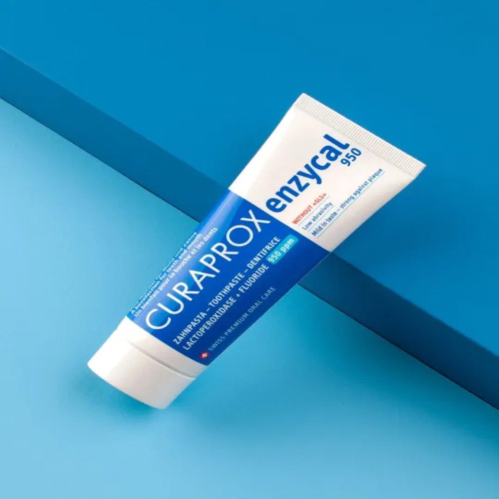 Diş məcunu Curaprox Enzycal 950 Mini Daycare, 10 ml — Mallar, Bakı