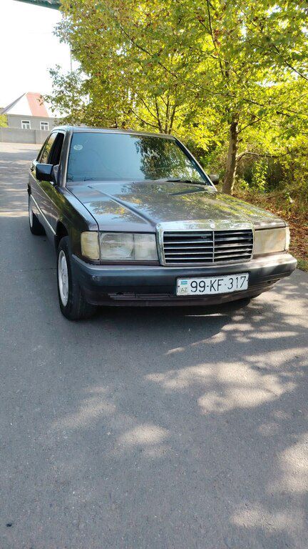 Mercedes 190, 2.0 L, 1991 il, 300 000 km 99-KF-317 — Avtomobillər, Zaqatala (3)