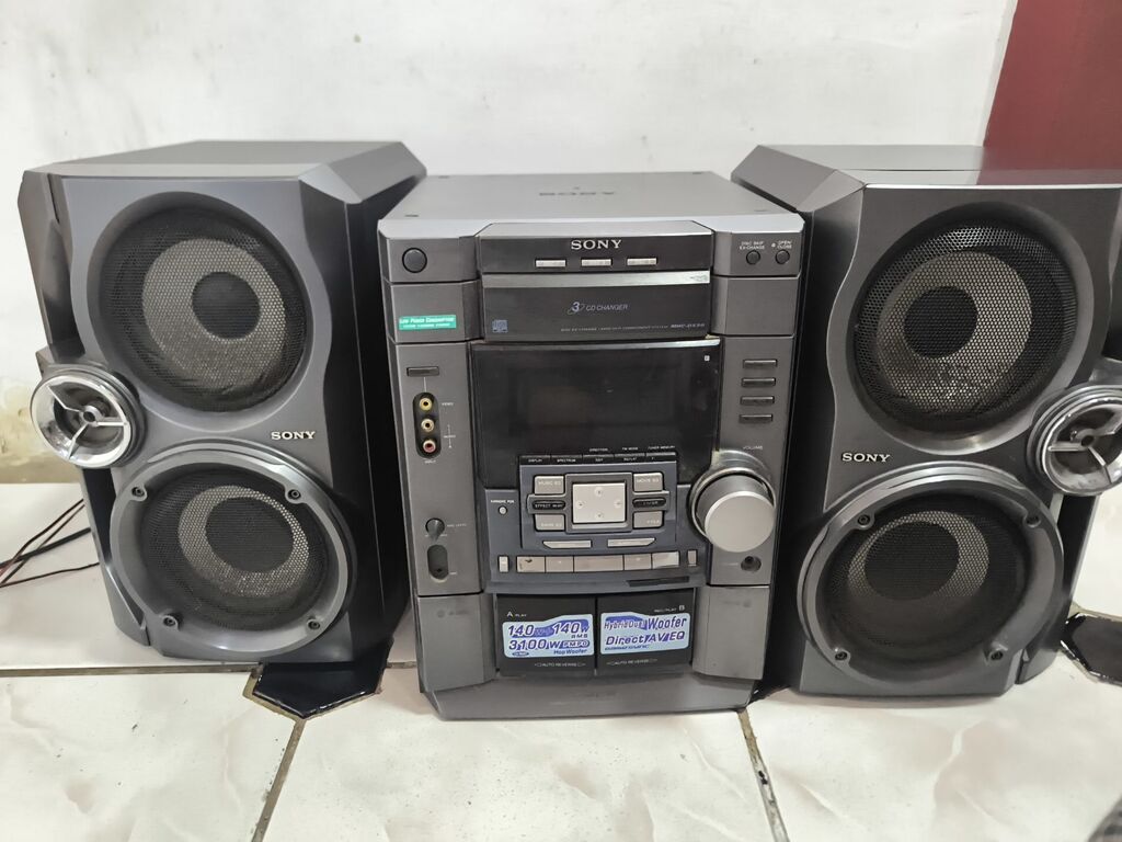 Sony SS-DX50 original kalonkaları satılır. Sony MHC-DX50 musiqi — Akustik sistemlər, Bakı (4)